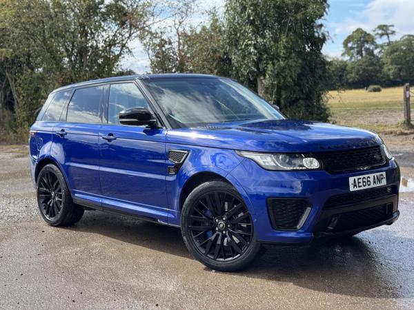 Land Rover Range Rover Sport 5.0 V8 SVR SUV 5dr Petrol Auto 4WD Euro 6 (s/s) (550 ps)